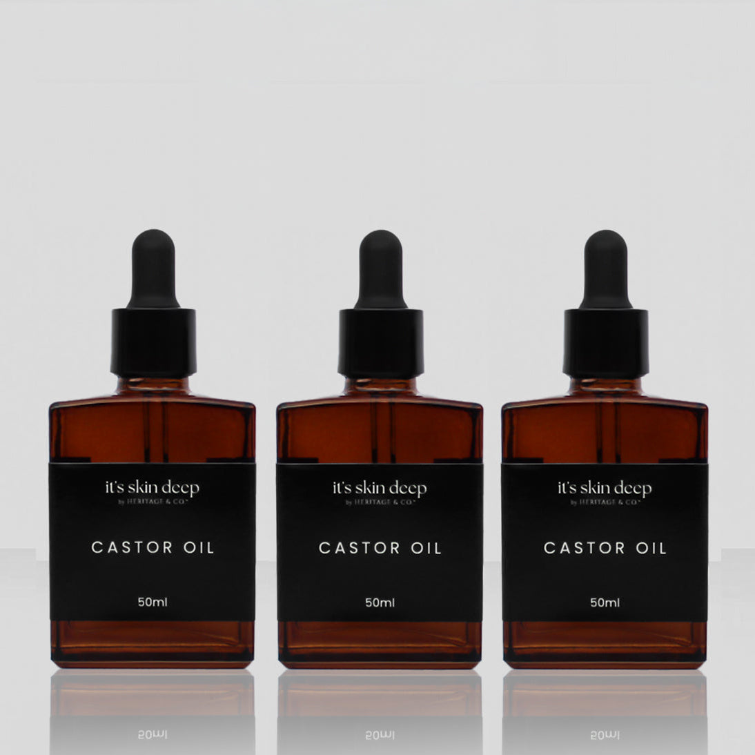 Pure Castor Oil - 3 PACK