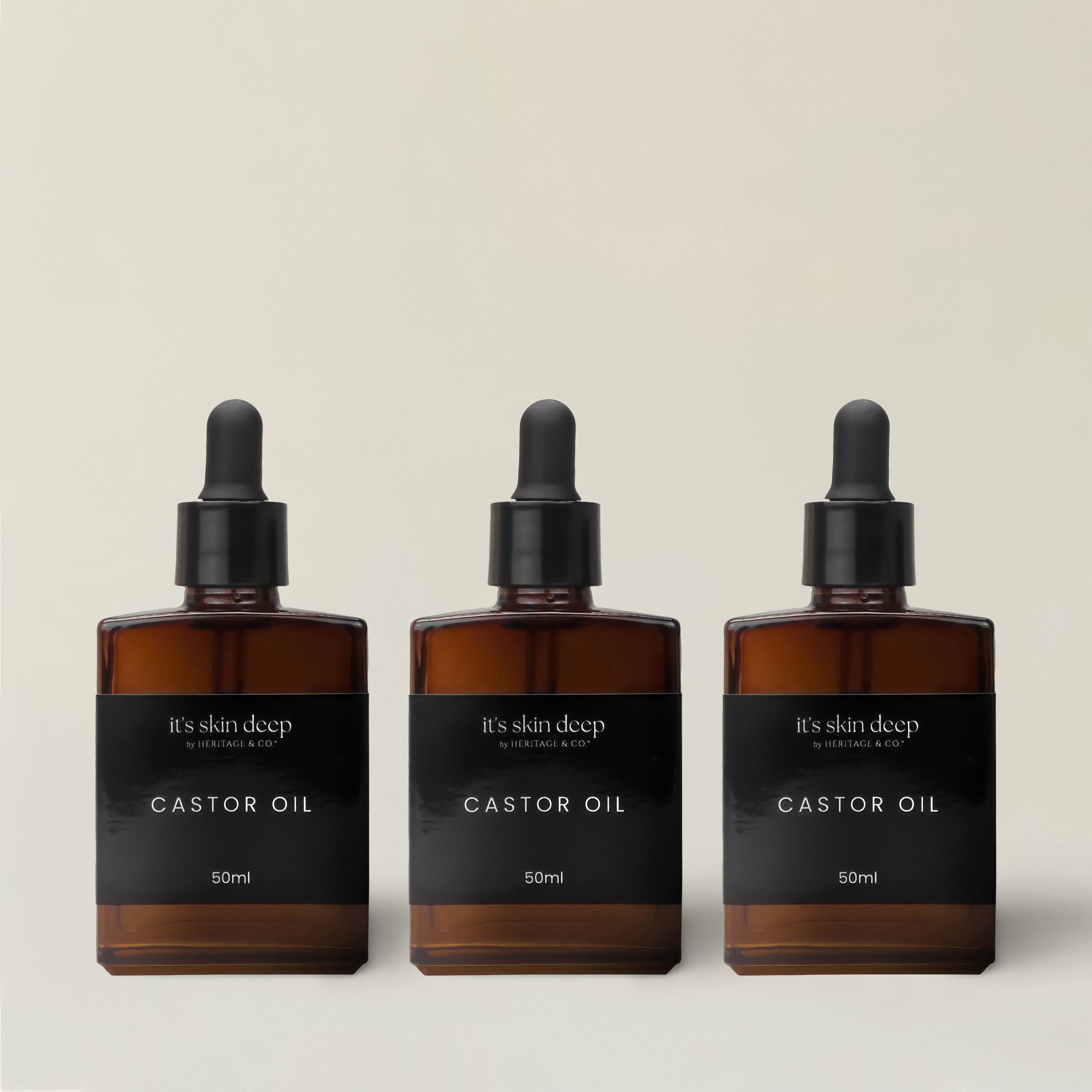 Pure Castor Oil - 3 PACK