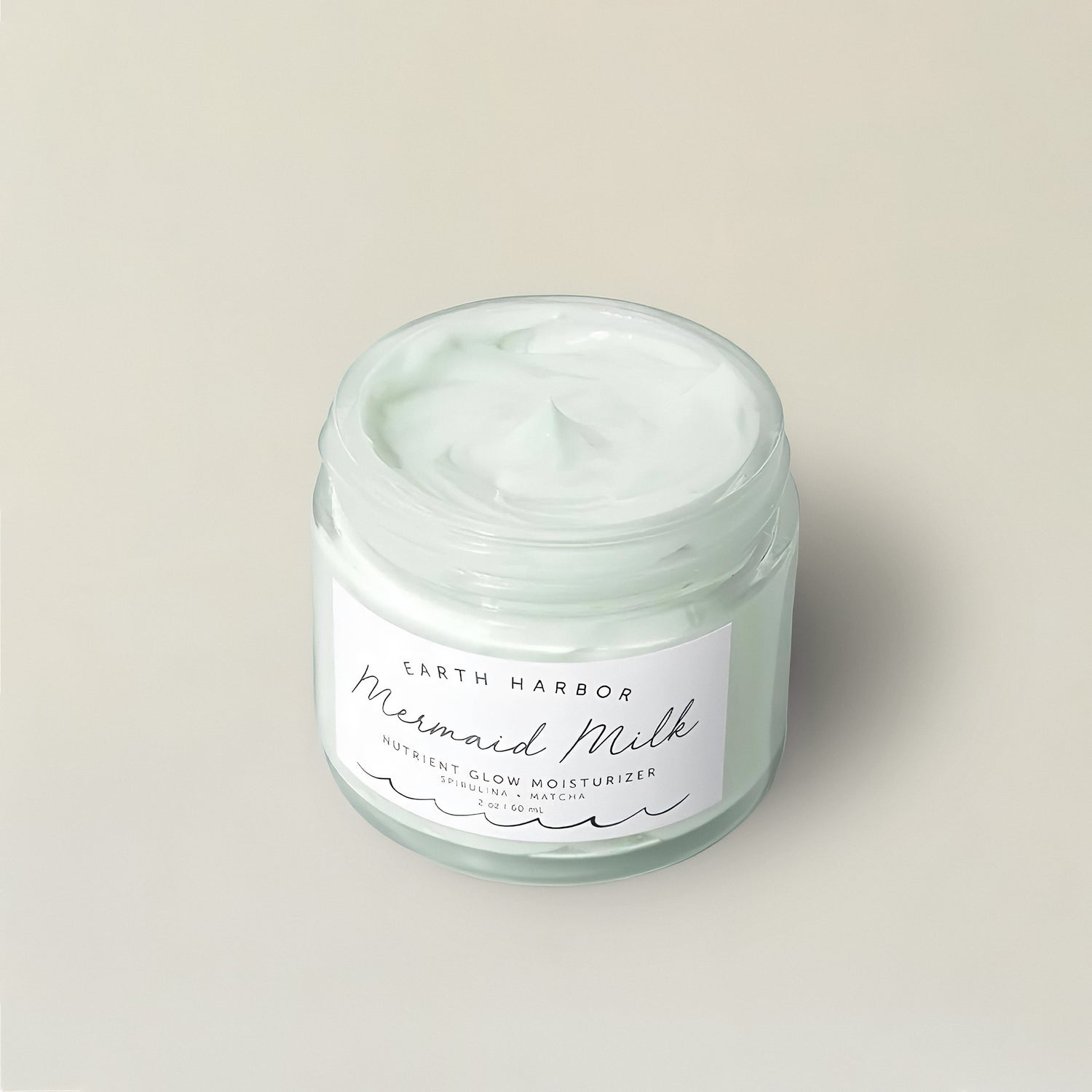 Mermaid Milk Superfood Moisturizer: Matcha + Spirulina