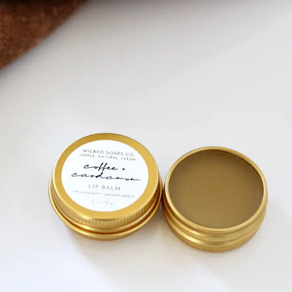 Coffee + Cardamom Lip Balm