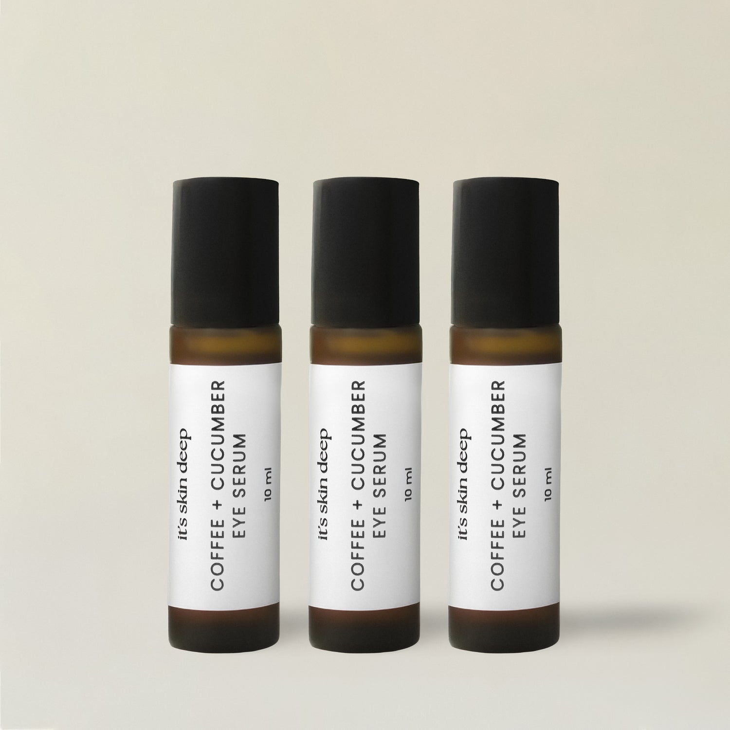Coffee + Cucumber Eye Serum 3-Pack