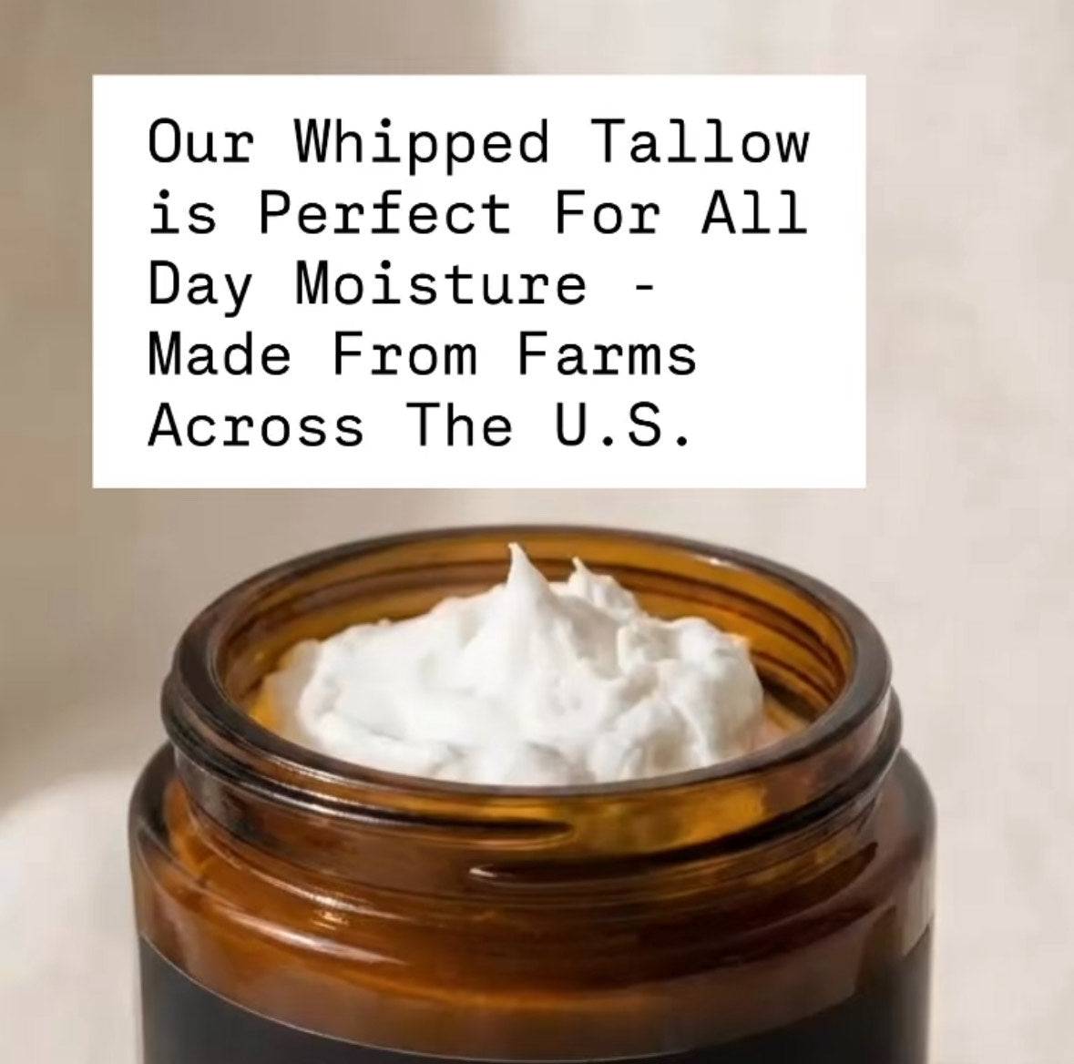 100% Pure Whipped Tallow