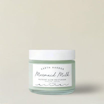Mermaid Milk Superfood Moisturizer: Matcha + Spirulina