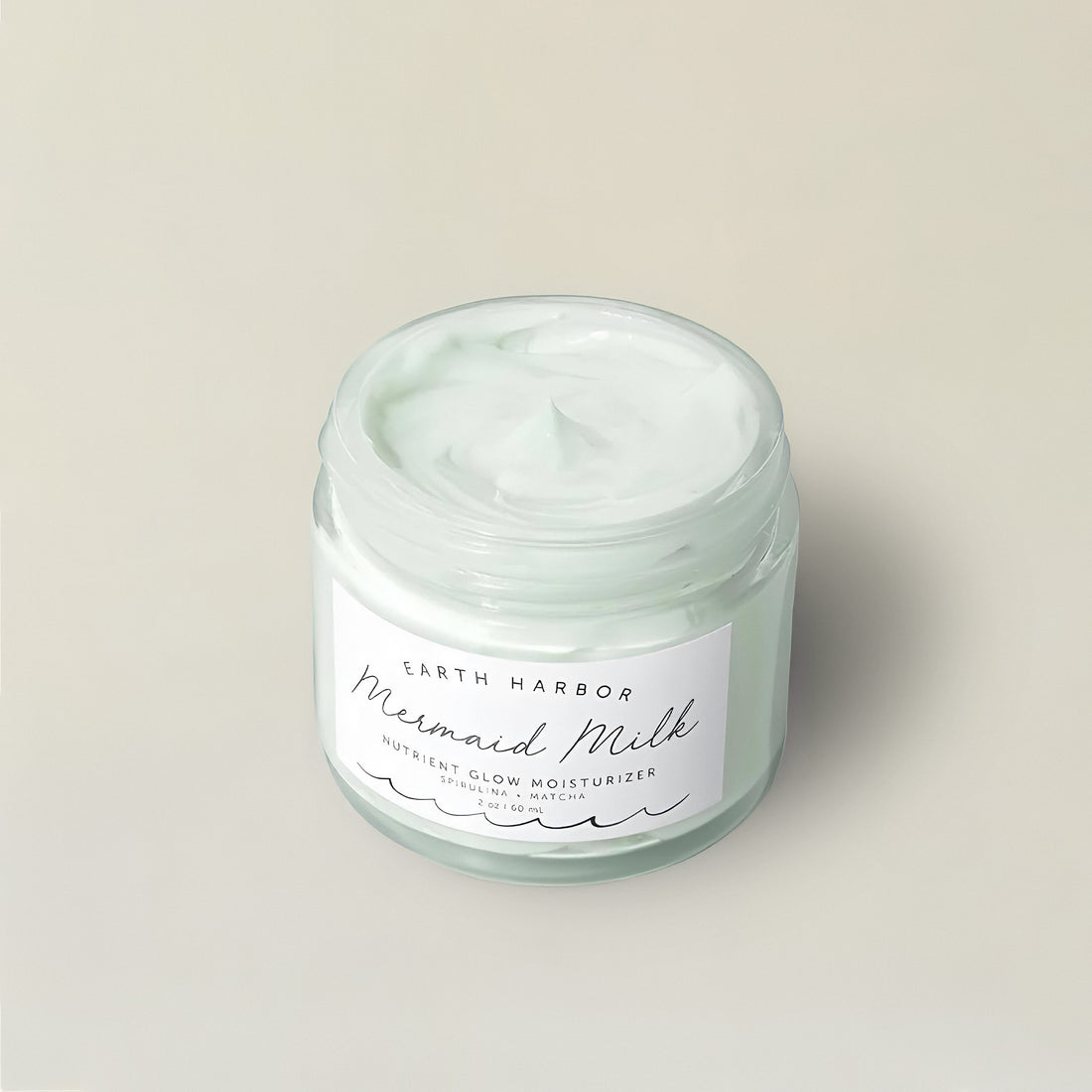 Mermaid Milk Superfood Moisturizer: Matcha + Spirulina